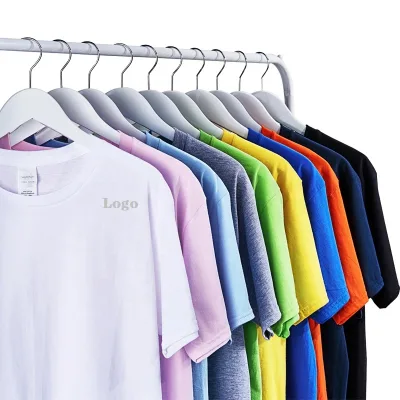 Custom Your Own Brand Design Clothing Manufacturers Wholesale Blank100% Cotton T Shirt for Men