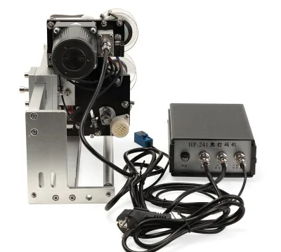 Hot Stamping Hp241 Date Coding Machine Automatic Hot Ribbon Batch Number Expiry Date Printer