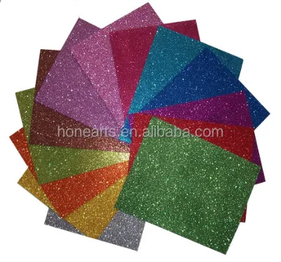 Colorful Glitter  Paper Craft Paper High Quality Cardboard Super Glitter Card Paper's Activity