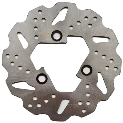 Custom 320mm Flame Style Stainless Steel Front Floating Disc Brake Rotor for KTM EXC 125cc-500cc Dirt Bike Models New Condition