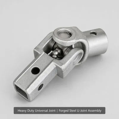 Farm Tractor Universal Joint PTO Drive Shaft Cross Bearing Cast Steel Greaseable Zerk Snap Ring Yoke OEM Direct Factory Supplier