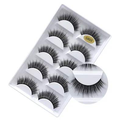Wholesale Hot Selling Factory Spot Lash Kit Beauty Cosmetic 3D Private Label False Synthetic Silk Eyelashes