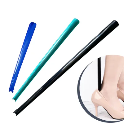 Cheap Whosale Lazy Plastic Long Handled Custom Shoe Horn