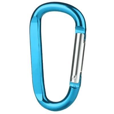 Iwayman Aircraft Aluminum Material Caribeaner, Locking Carabiner for Keys and Gear