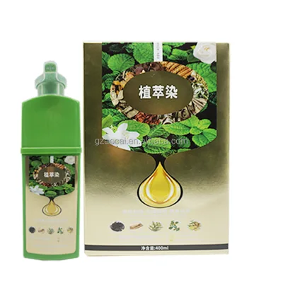 Plant Bubble Hair Dye Shampoo, Hair Dye Shampoo for Women and Man, Household Easy-to-wash Hair Washing Color Cream