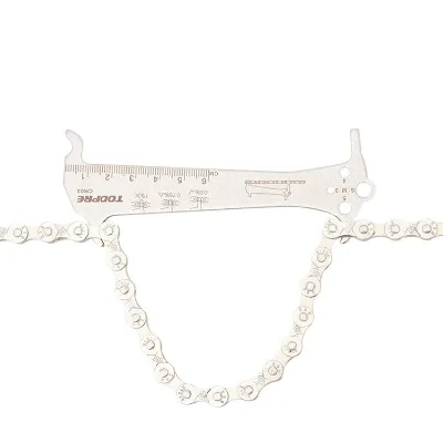Stainless Steel Mountain Road MTB Bike Chains Gauge Measurement Ruler Cycling Tool