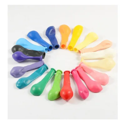 High Quality Small Mini 5 Inch Round Balloon Latex Helium Assorted White Black Light Blue Color Thicken 5 in 5" Ballon