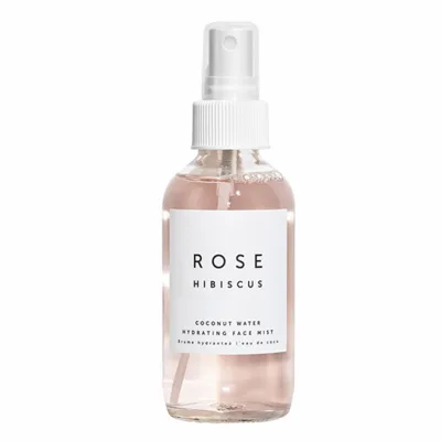 Private Label Floral Hibiscus Coconut Hydrating Moisturizing 100% Pure Face Toner Rose Water Spray