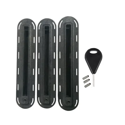 Surfboard Tri Fins Box Surfing Fin Box Set with Fin Key and Screw