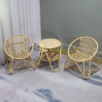Breathable Rattan Weave Single Outdoor Chair - Allows Air to Circulate, Keeping You Cool on Warm Days