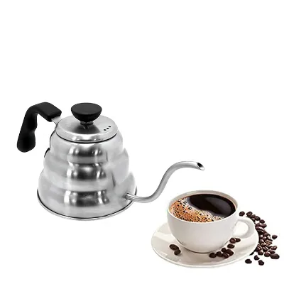 Luxury Arabic Style Highly Rated Swan Neck Pour Over Kettle Vacuum Hand Flush Hanging Ear Pour Over Kettle
