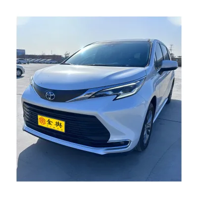 2023 for Toyota for Sienna MPV Mini Van Neatly Used 2.5L Electric Gasoline Hybrid Left Hand Drive 7 Passenger New Vehicles