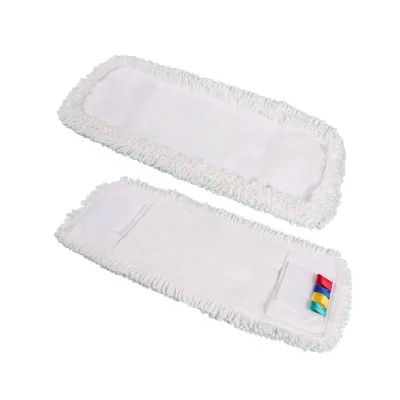 Reusable Microfiber Easy to Install and Remove Flat  Mop Refill