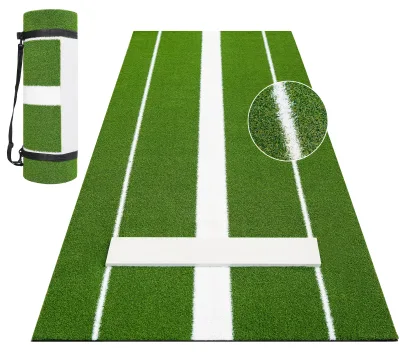 Softball and Baseball Pitching Pad Indoor Outdoor Antifade Antislip Training Equipment Softball Pitching Rubber Mat