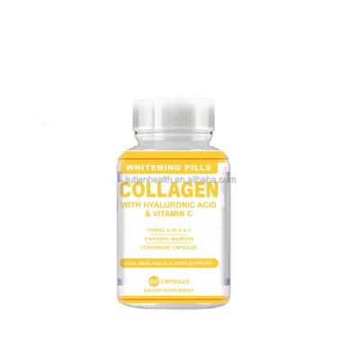 OEM Advanced Marine Collagen Complex & Superfood Vitamin Boosted Capsules for Adult Beauty Glowing Hair Skin Nails