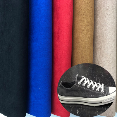 DURAZNO 0.85MM Faux Suede Leather Fabric