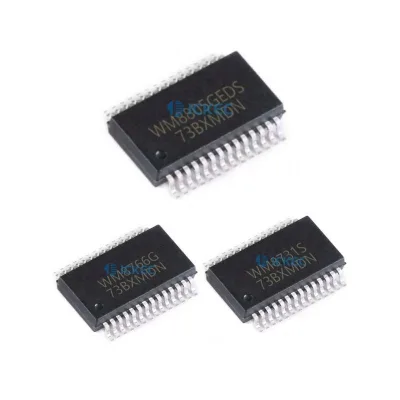 WM8805 WM8766 WM8731 WM8805GEDS/RV WM8766GEDS/RV WM8731SEDS/RV ICKEC Chip IC SSOP-28