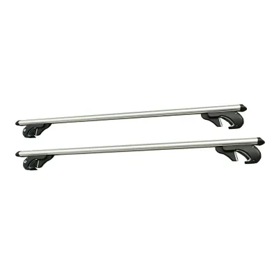 Roof Rack 53 Inches Can Accommodate 47 Inches Span with Black/silver Gaps Between Raised Side Rails