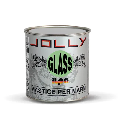 ILPA Jolly Mastic Glass with LIQUID and TIXO VERSION Glass Effect for Marble Stone Granite and Wood