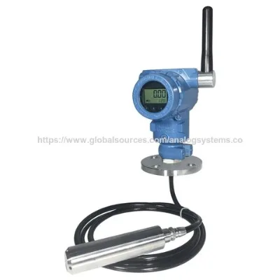 High-precision, low-power Wireless hydrostatic pressure level transmitter ideal for remote, power-limited locations like oil tanks