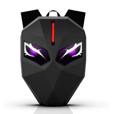 Hard Shell Travel Case LED Laptop Backpack Motorcycle Backpack Helmet Waterproof Backpack With Programmable Screen
