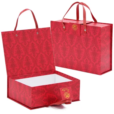 Recyclable Paper Lid Folding Gift Box With Customized Branded Logo Digital Printing Luxury Packaging for Clothing Retail