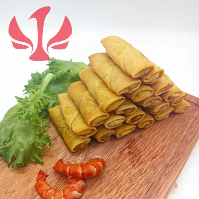 New Popularity Hot Sale Products Chinese Food Frozen Nutritious Shrimp Spring Rolls