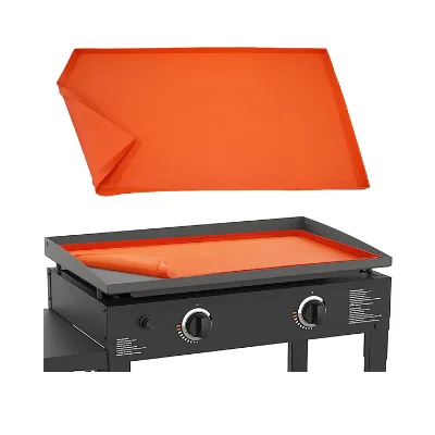 Food Grade Reusable Silicone Griddle Mat for 17 22 28 36 Inch Silicone Oven Protective Cover Mat for Blackstone