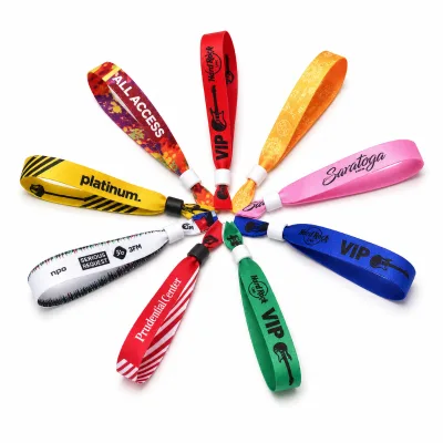 Polyester Webbing Custom Event Wristbands Smart Health Wristband Wristband Plush Toy Plastic Wristbands