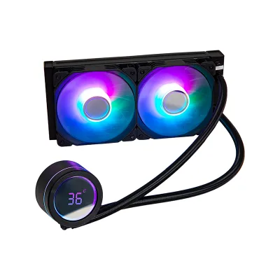 Aio Split Liquid  Water Cooling Exhaust Thin Cooling Fan Liquid Cooling Radiator for Pc