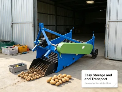 Farm Machinery Potato Harvester Onion Digger Garlic Harvester Multi Use
