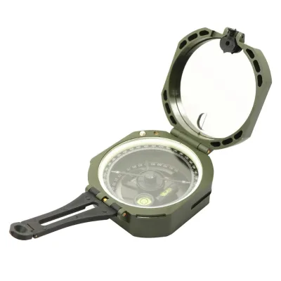 Outdoor Professional Survival Geological Transit Compass Measuring Slope Scale