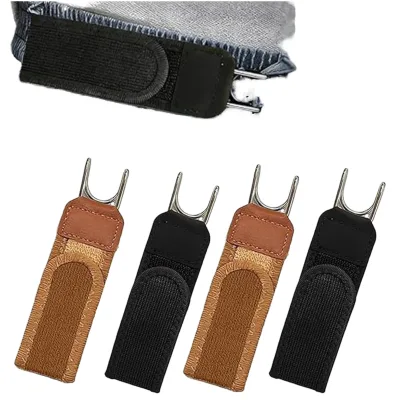 OEM Logo New Lazy Belt Iron Hook Elastic and Convenient Hot Selling Velcro Waist Buckle Universal Adjustable Fabric Belt