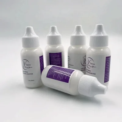 38ml Private Label Waterproof Lace Wig Gule Dries clear Without Damaging Lace or Edges Strong Hold for Wigs and Hair System