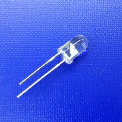 Custom 15deg Clear Head Transparent 0.2W IR 850nm 5mm LED Emitter 20mA Forward Current 50mW/sr Luminous Intensity for Parkinson