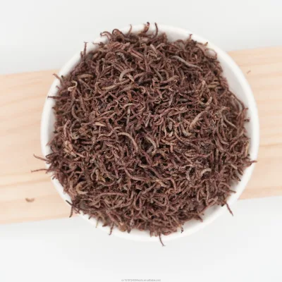 Factory Direct Sales Freeze-Dried Bloodworm Ornamental Tropical Fish Food Snack