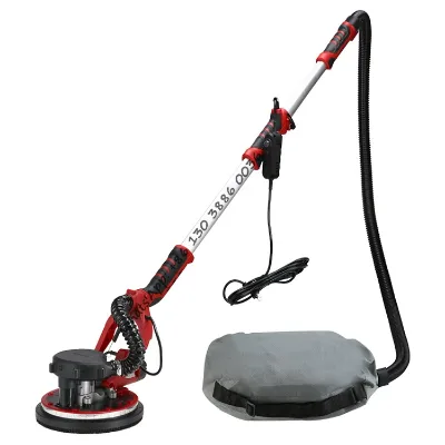 2022 New Design Household 1250W Electric Cement Sander Tools Professional Giraffe Wall Grinder Vacuum Drywall Sanding Machine