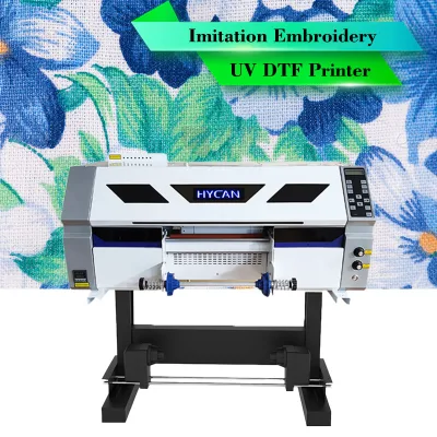 China Manufacturer DX7 Print Head 3D Imitation Embroidery min Uv Inkjet Impresora Dtf Printer 30cm Size for Sale