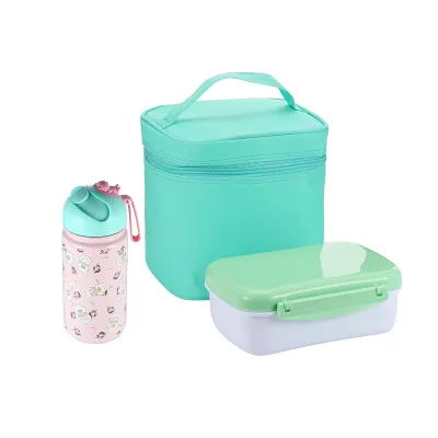 Kids Bento Lunch Box 2 Compartment Bento Box for Kids Lunch Food Containers Easy Open School Lunch Containers