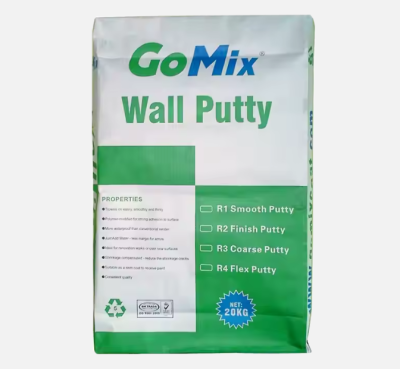 Weather Resistant Coarse Putty for Smoothing Concrete Walls Before Painting