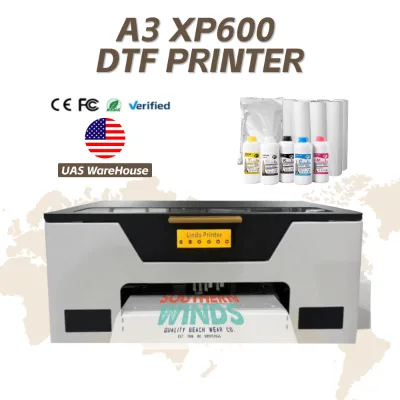 New My Color 4 Head DTF & DTG Printer with UV 24 in 60cm Pigment Ink 1 Year Warranty