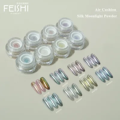Shining Silk Aurora Powder | Fine Smooth Nail Pigment | Professional for Nail Training & Salons | Bulk Wholesale