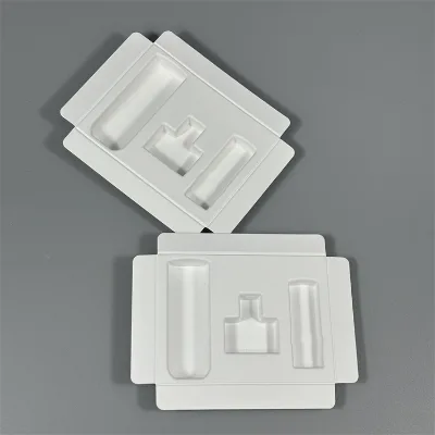Customized Eco Protection Packaging Box Pulp Inner Tray to Cosmetics Cream New Release