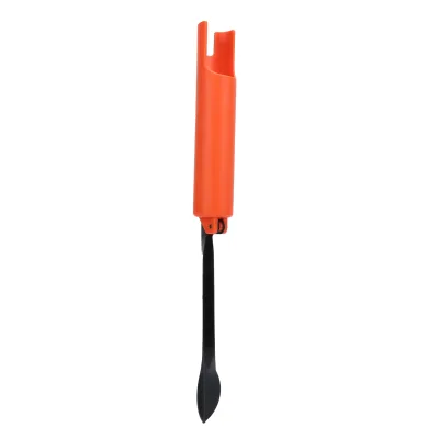 Fishing Rod Holder Foldable Orange Fish Pole Ground Inserted Support Bracket Accessory