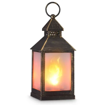 Garden LED Light Hanging Outdoor Candle Lantern