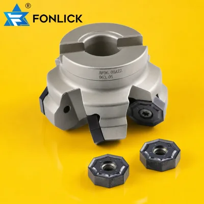 ONHU Insert CNC Double-Sided Cutter Head Milling Cutter Head Heavy Cutting Face Milling Cutter Head 42CrMo AF06