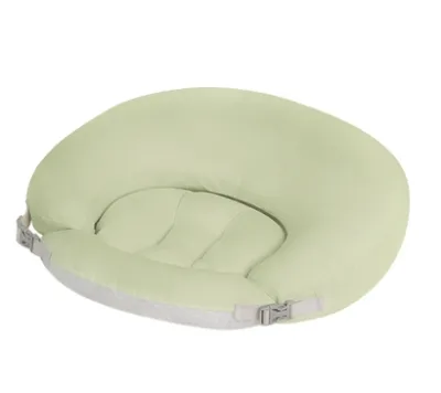 JXB Factory Direct Cotton Baby Feeding Pillow Eco Friendly Washable Breathable Baby Nursing Pillow With Lock Buckle