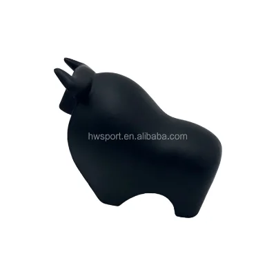 Eco-Friendly PU Material Cartoon Bull Shaped Anti-Stress Squeeze Toys Unisex Promotional Animal Style Stress Relief Gifts Years