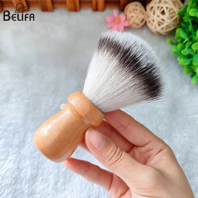 Private Label Salon Barber Professional Hairdresser Shaving Tool Neck Face Duster Brush Hairdressing Hair Shaving Brush