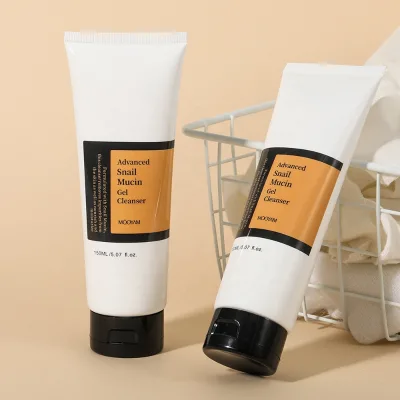 Advanced Snail Mucin Gel Cleanser Rich Foaming Daily Deep Cleansing Gel Gentle Facial Cleanser Snail Face Wash